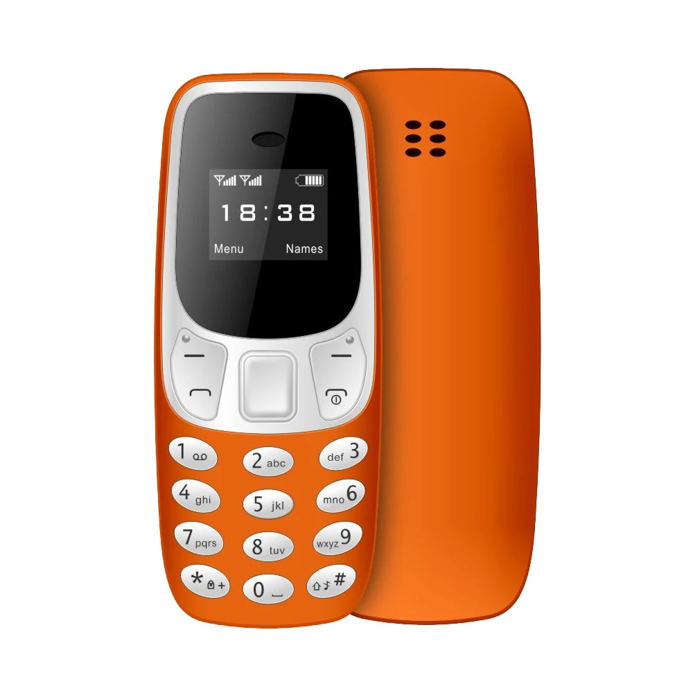 SERVO Small Mobile Phone Bluetooth Dialer Magic voice Low Radiation Telephone Call Recording 2/3 SIM GSM Unlocked Mini Cellphone