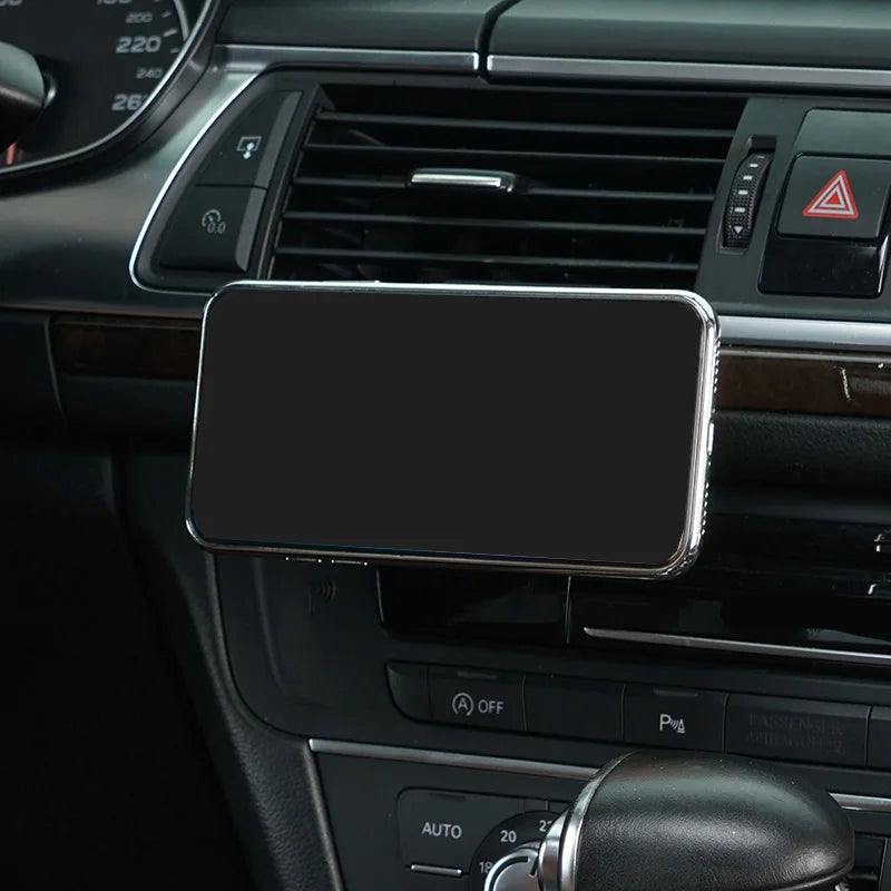 Magsafe Car phone holder phone GPS holder phone clip for Audi A6 C7 2012-2018 accessories for iPhone 12-18