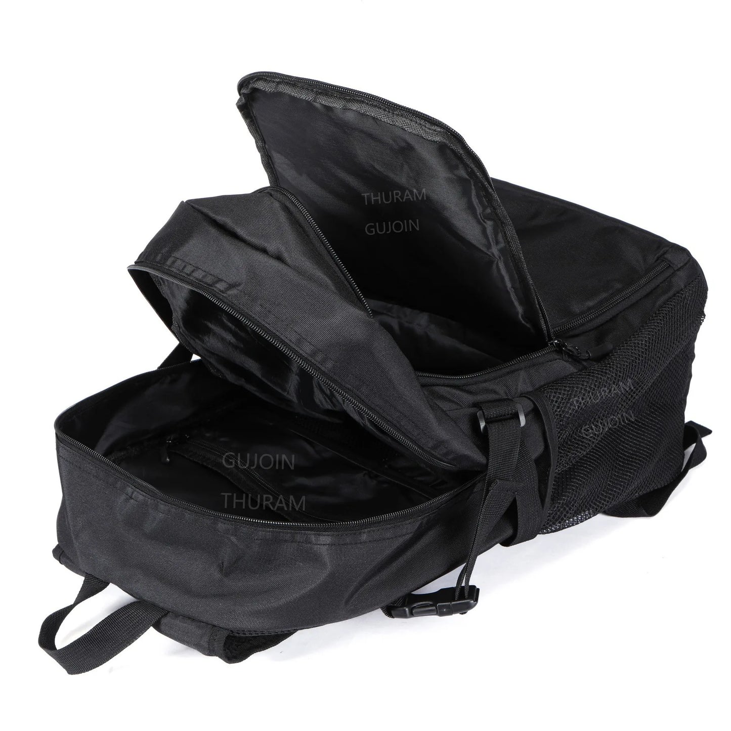 15.6" Laptop Reflective Strip Gym Bag for Men Women 35L Sports Basketball Backpack with Shoe Compartment