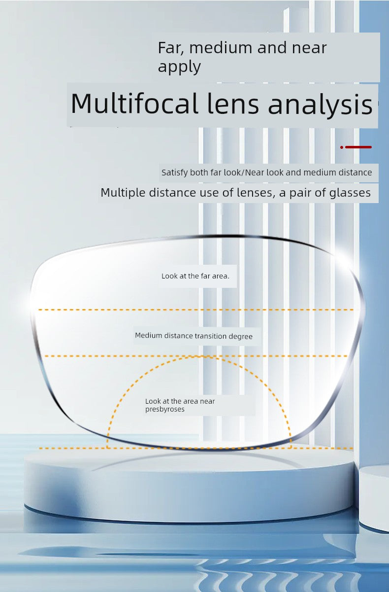 Yupingtang Super Light Presbyopic Glasses Men's Brand Anti-Blue Light Dual-Use Zoom Color-Changing Old Presbyopic Glasses Men