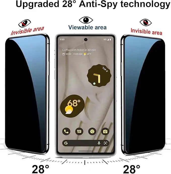 3PCS Privacy Hydrogel Film For Motorola Edge 50 40 30 Pro Ultra Neo G85 G84 G75 G55 G54 G45 G35 Without Fingerprint Unlocking
