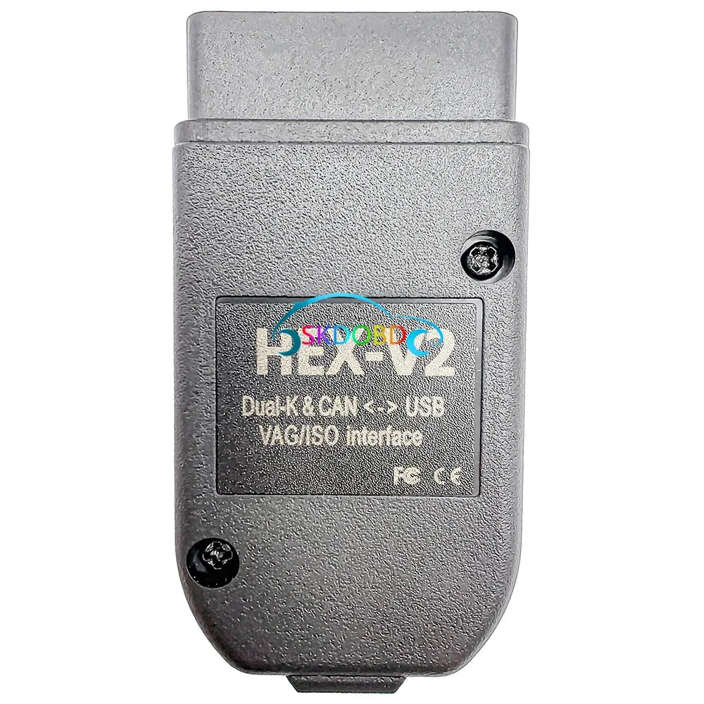 2025 Original Chip Improved HEX V2 24.7 High Quality VCDS VAGCOM Scanner Diagnostic Tool VAG COM HEXV2 for Audi SKODA VW  HEX-V2