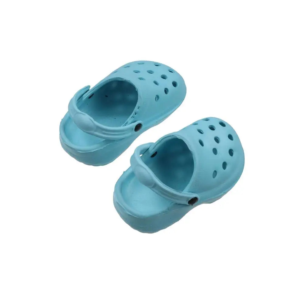 1 Pair Dog Accessories Non-slip Pet Sandals Soft-soled Comfortable Dog Hole Shoe Wear-resistant EVA Dog Rain Boots for Cats