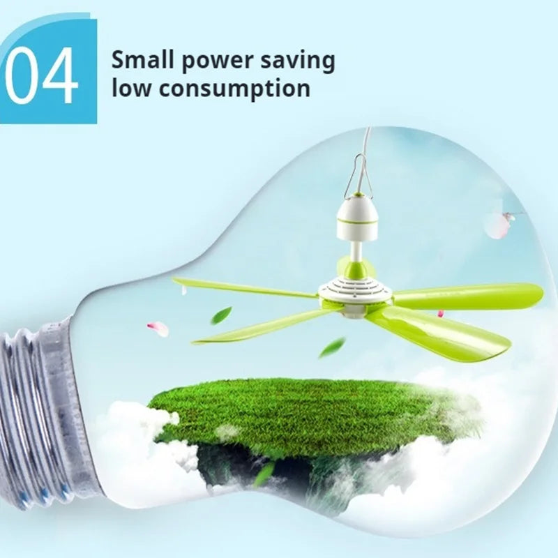 220V AU/EU/UK Silent 5 Leaves Ceiling Canopy fan with 1.8m switch Hanging Fan for Camping Bed Dormitory Tent  celling fan