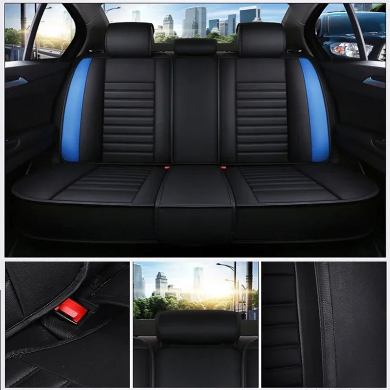 Universal Style Full Coverage Car Seat Cover for Dacia Duster Sandero Renault Clio Fiat Ypsilon Seat Arona Cors Car Accessories