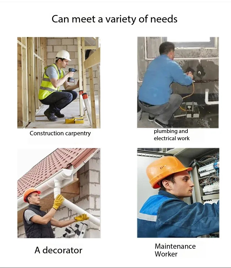 TOOLSTACK TSK-24 Utility Toolkit Hardwear Carpenter Work Tools Bag Storage Quick-Hook Kit Spanner Screwdriver Waist Pouch