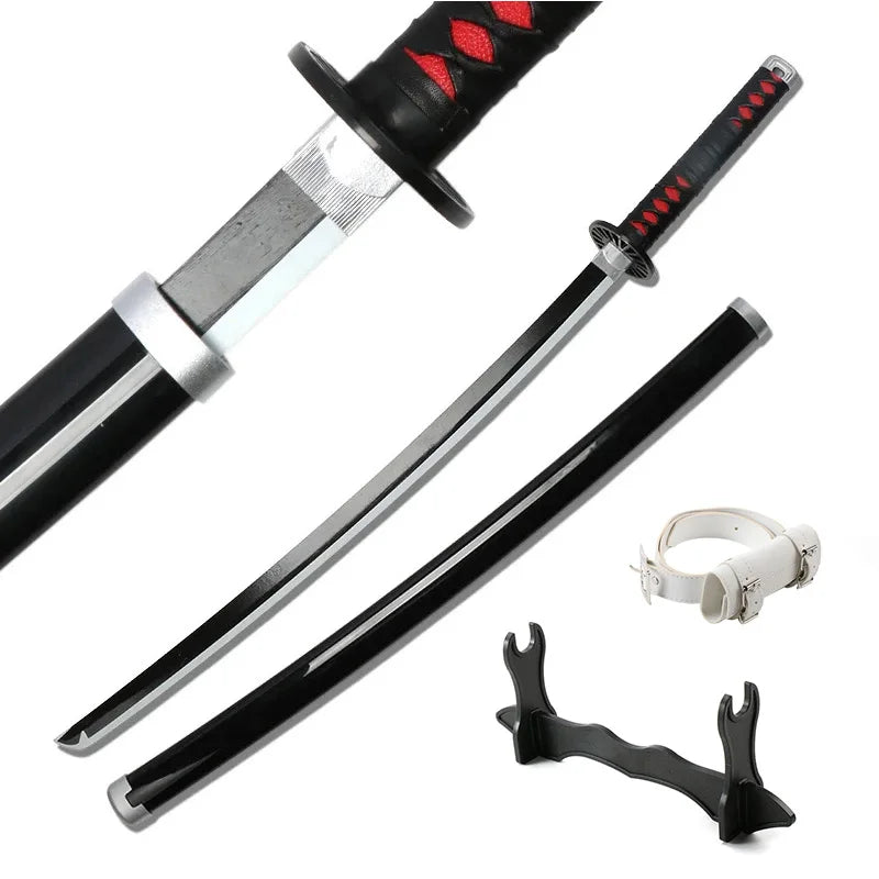 Anime Katana 104cm/41in Tanjiro Zenitsu Kyoujurou Samurai Swords Original Texture  Anime Katana  Cosplay Bamboo Wooden Toy Sword