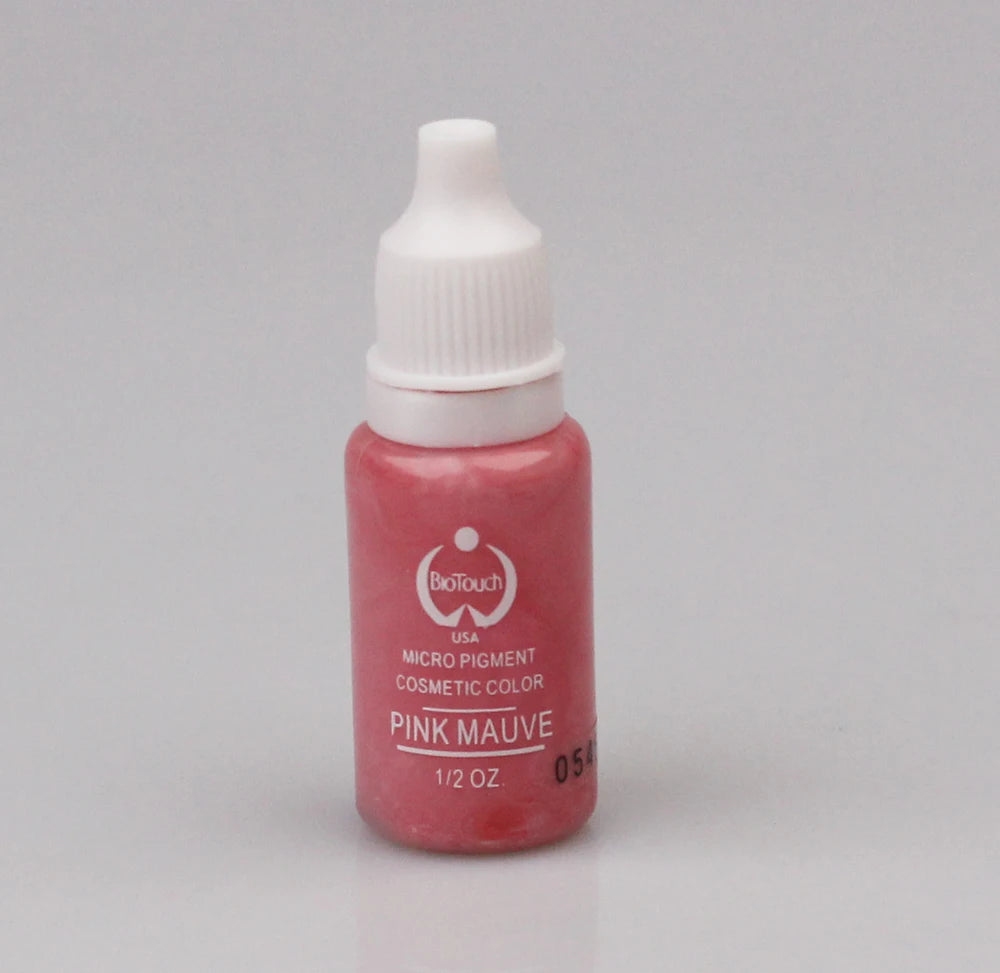 1Pcs Tattoo Ink Pigment Kit Permanent Makeup Micropigment for Eyebrow Eyeliner Lip Art Brown Black Chocolate Dark Red