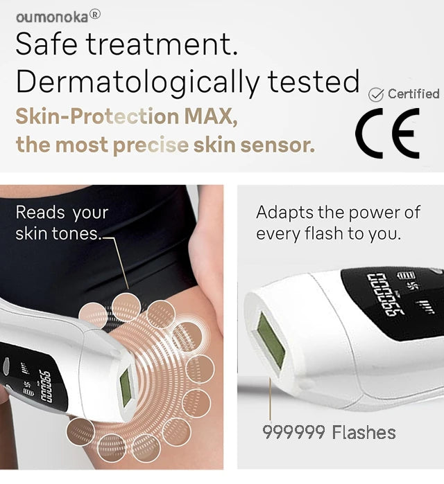 Permanent Laser Hair Removal Bikini Women's IPL Depilators Shaver Facial Hair Cutting Machine Men's Razo to Remove Hair Trimmer