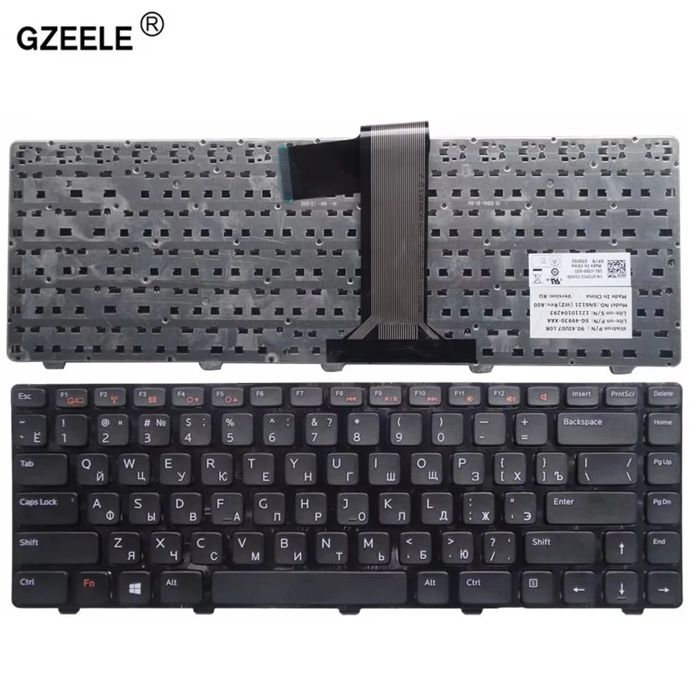 US/RU/SP/FR/AR/UK Keyboard For DELL Vostro V1440 V1450 v2420 2520 V3350 V131D Inspiron 7520 7420 15RR-3518 5520 14Z-N411Z