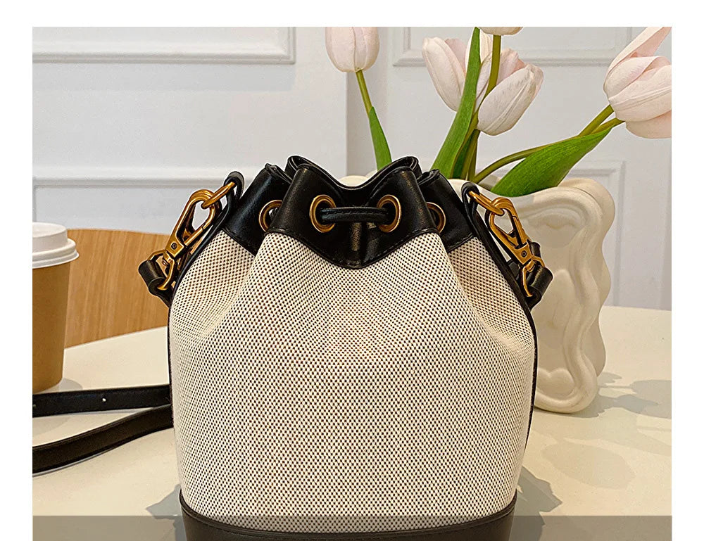 2026 Women's Large Capacity Crossbody Bag Fashion Spring Shoulder Bag Cartoon Bucket Bag Handheld Women's Bag Bags for Woman