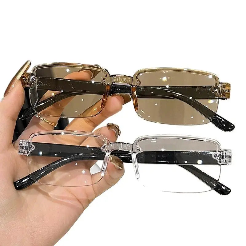 Smart Zoom Reading Glasses Anti Blue Light Impact Resistant Lens Presbyopia Eyeglasses for Men Outdoor Working Reading Use