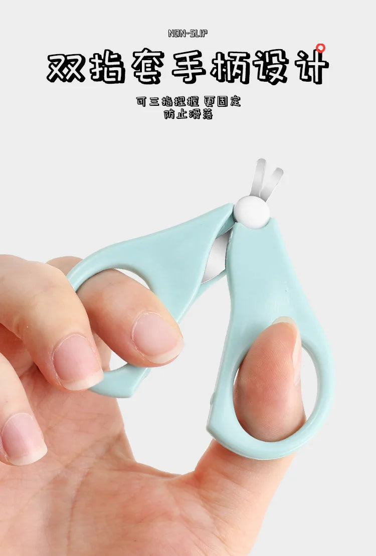 Convenient Daily Baby Nail Shell Shear Mini Nail Clippers Scissors Cutter  Manicure Tool Baby Nail Care Newborn Baby