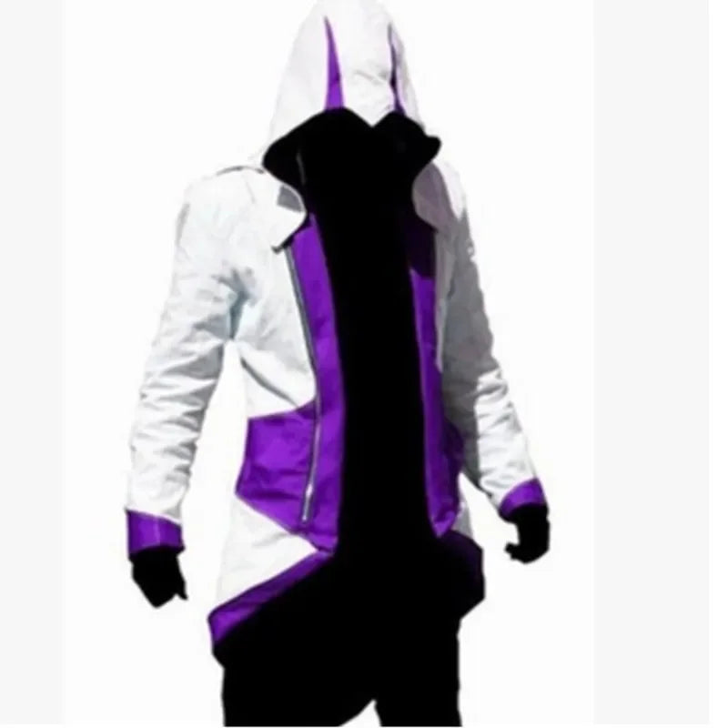 Halloween Steampunk Clothes Cosplay Movie&tv Costume Adult Men Dress Up Party Streetwear Hoodie Jacket Outwear Coats Hoodies
