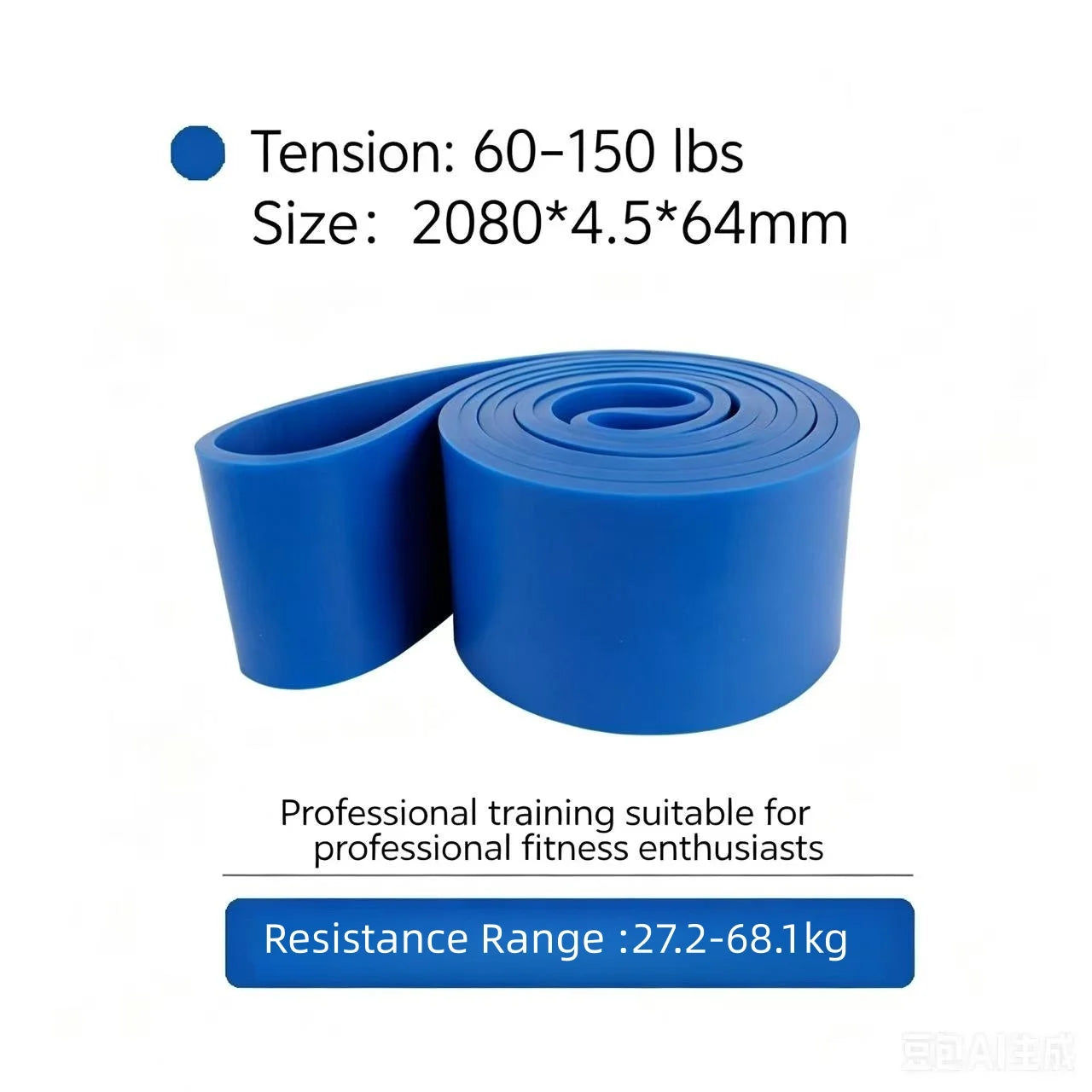 TPE Resistance Bands 6 Levels Different Strength Elastic Exercise Bands for Pull Up Assist, Yoga, Pilates, Physical Therapy, Bod
