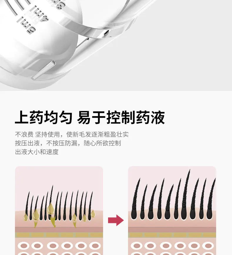 5ml Mini Scalp Applicator Liquid Comb Portable Hair Roots Massage Comb Essential Oil Liquid Guiding Anti Hair Loss Scalp Care