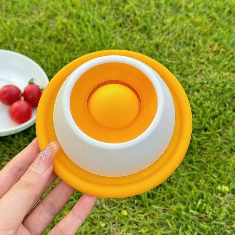 Pet Slow Food Bowl Dog Cat Licking Toy Non-slip Educational Lick Pad Makes Dogs Cats Love Licking Feeder