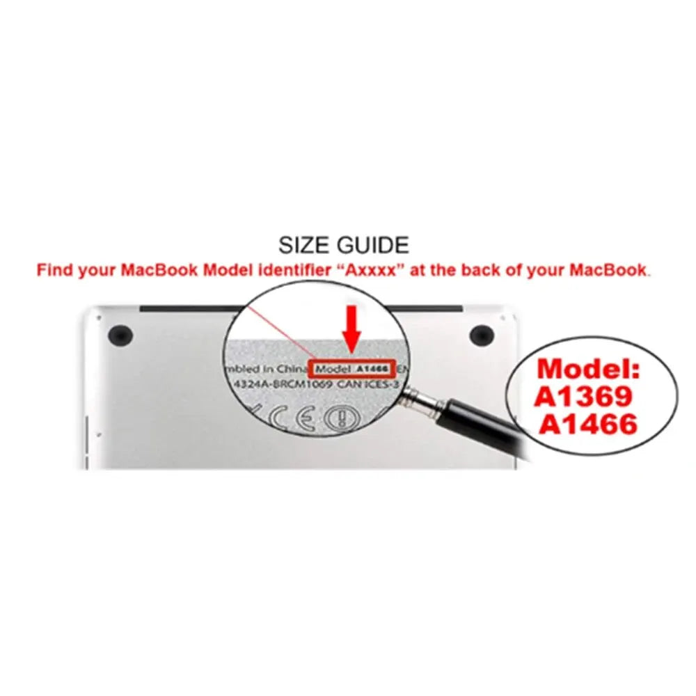 Transparent Macbook Case Compatible With Air Pro,13/14/15/16 Inch Computer Plastic Hard Shell Laptop Cover