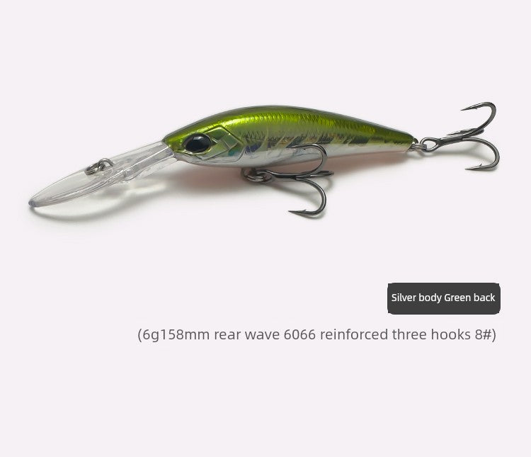 6G Long Tongue Board Speed Diving Small Mino Slow Floating Deep Diving Micro Object Lure Suspension Fishing Weever Mandarin Fish Special Kill Lure