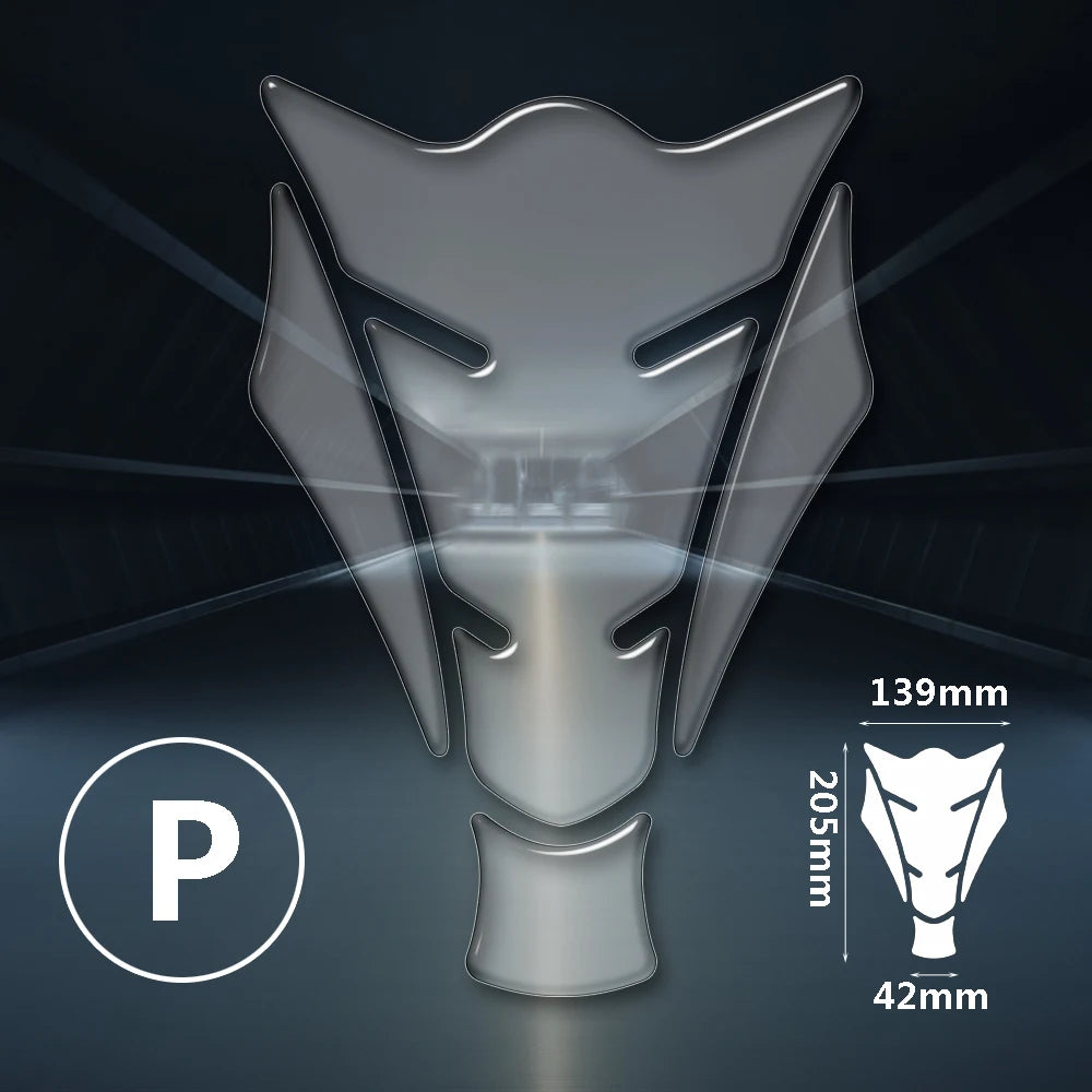 Transparent Motorcycle Tank Pad Protection Universal for Kawasaki Honda Yamaha Suzuki Aprilia Benelli Motorbike Stickers