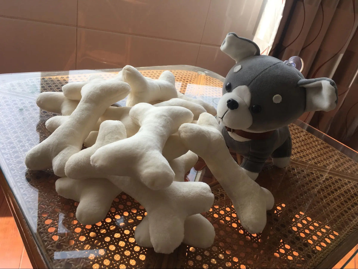 Pet Toy Plush Toy Gift Bone Doll Simulation Toy for Dogs