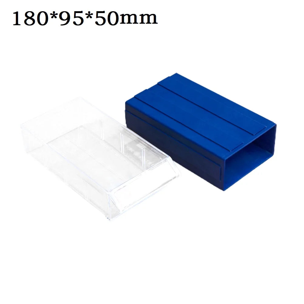 Storage Box Stackable Plastic Hardware Parts Storage Boxes Component Screws Tools Organizer Combined Cabinet Drawer Case Box
