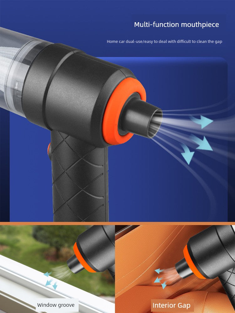 Car Window Vacuum Cleaner Wireless Charging Car For Home Groove Large Suction Power Strong Small Handheld Mini