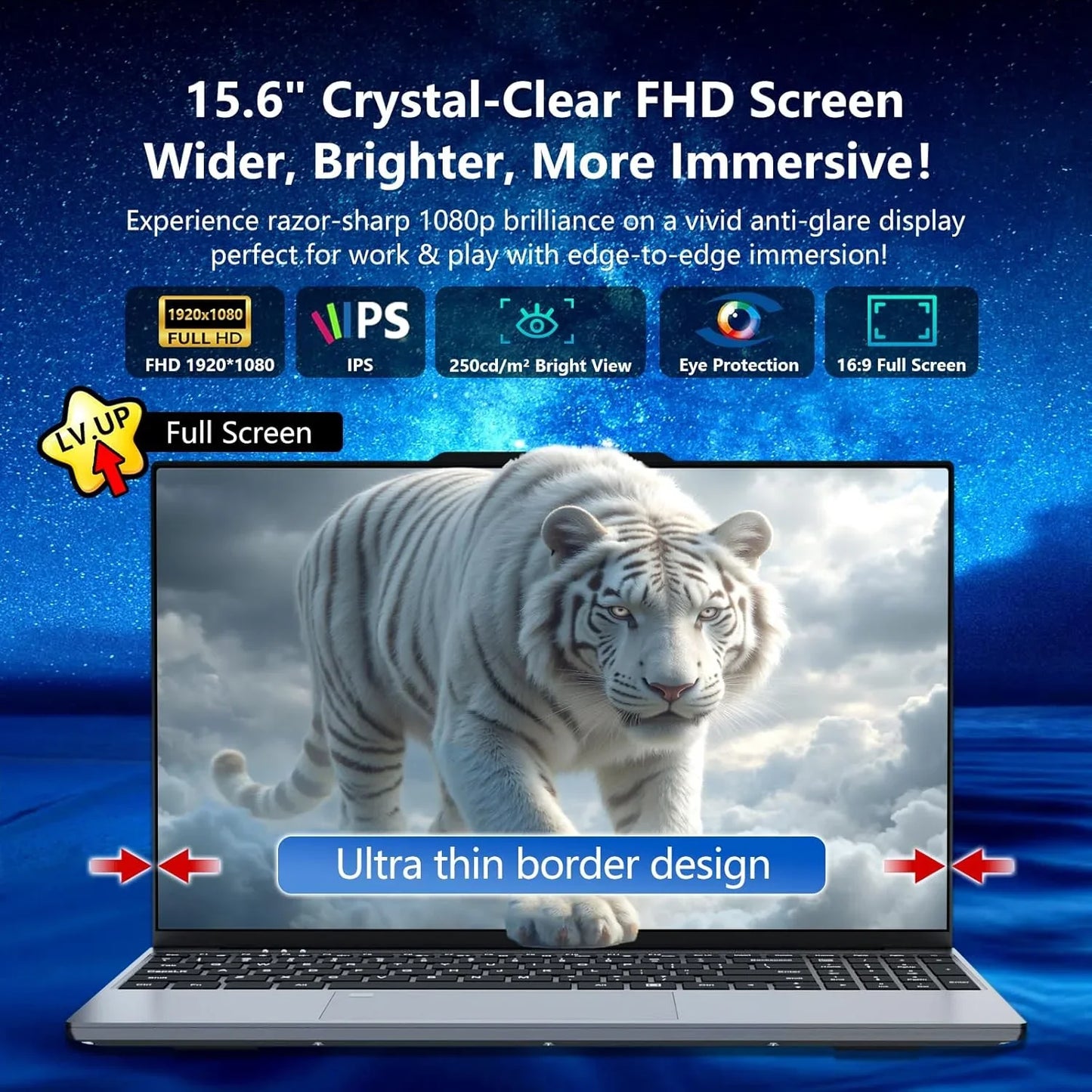 2026 New laptop 15.6 Inch Windows 11 Intel Core i9 9900U 16GB RAM 1TB 2TB SSD Fingerprint Unlock Study Office Pc Gaming Laptops