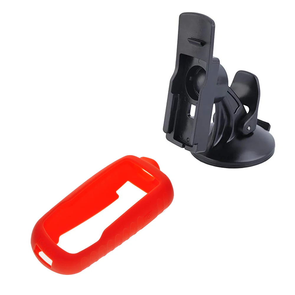 Suction Car Cup Bracket Mount + Case for Garmin GPSMAPM 62 62s 62st 62sc 62stc 64 64s 64st 64sc 64x 64sx 64csx 65 65s 65sr