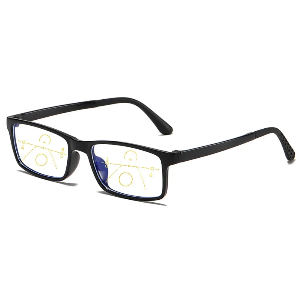 Intelligent Multifocal Progressive Reading Glasses for Men Women Near and Dual-use Anti-Blue Light Eyewear Очки Для Зрения