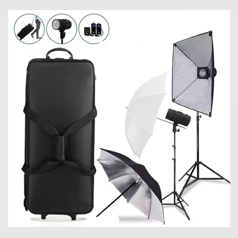 Photography Equipment Storage Luggage Photography Equipment Trolley Light Stand Tripod Outdoor Photography Storage Luggage