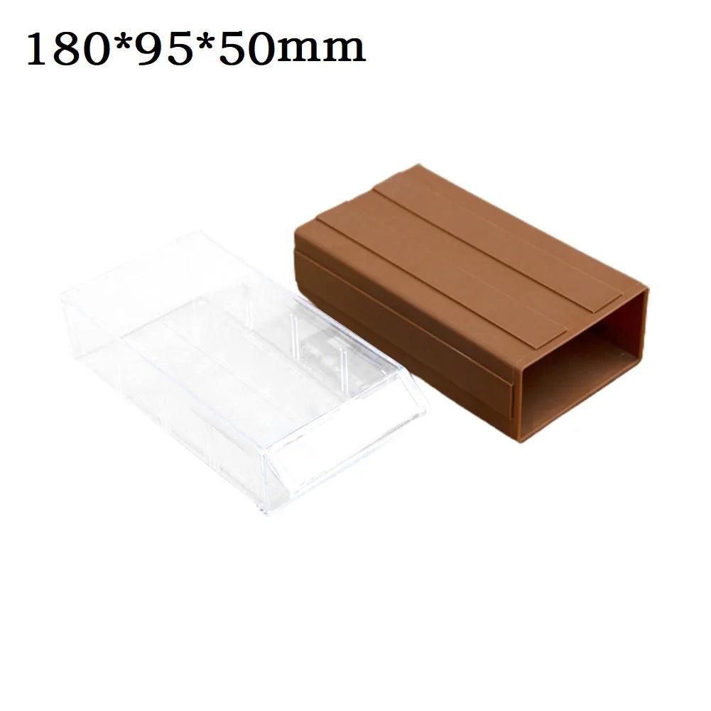 Storage Box Stackable Plastic Hardware Parts Storage Boxes Component Screws Tools Organizer Combined Cabinet Drawer Case Box