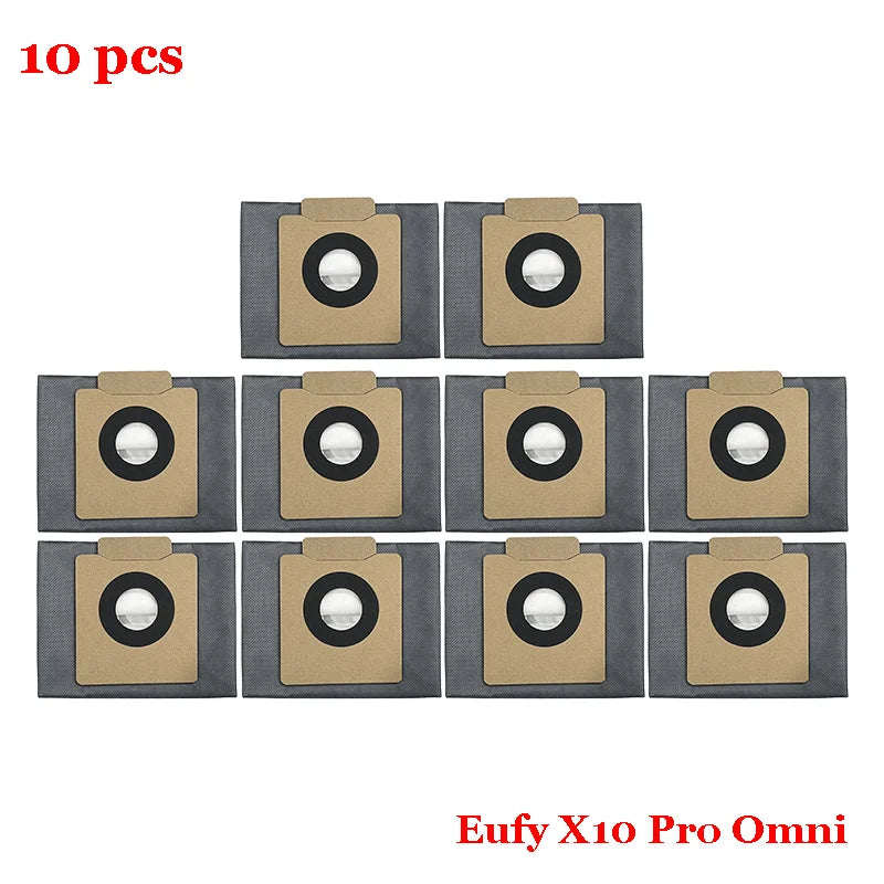 For Eufy X10 Pro Omni Replacement Parts Accessories Roller Side Brush Filter Mop Cloth Rags Pads Dust Bag Vacuum Cleaner Part
