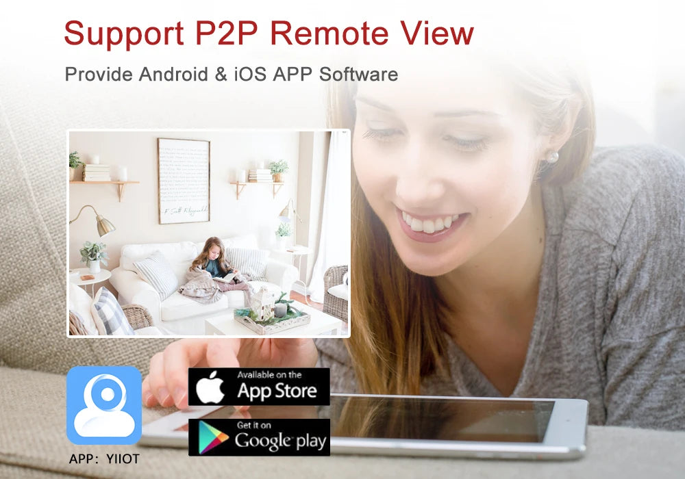 Anpviz 1080P Mini PTZ Camera Wifi Indoor Smart Baby Monitor Mini Wireless IP Camera Support 5G Wifi Auto Tracking YIIOT App View