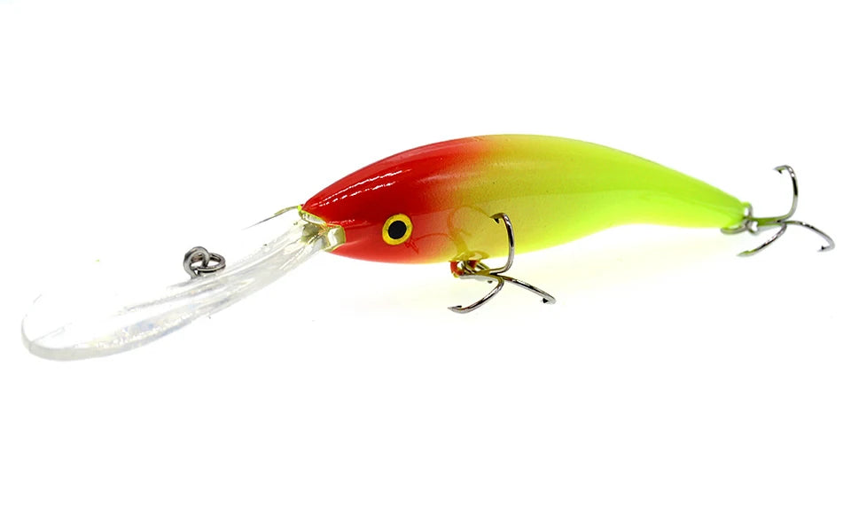 1PCS 14/20G 135/155MM Minnow Fishing Lure Wobbler Artificial Bionic Fish Swimbait Deep Tail Dancer Super Diving Hard Bait