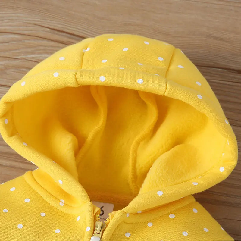 Infant Baby Boy Clothes Sets Winter Warm Cotton Hoodies+Romper+Pants Toddler Girls Clothes Hooded Coat+Jumpsuit+Trousers 3 PCS