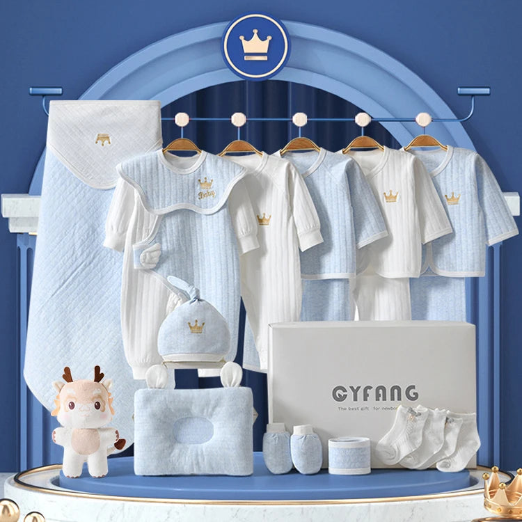 Newborn Baby Clothing 15/18/20 Pieces/0-3Months 100%Cotton Kids Clothes Suit Unisex Infant Boys Girls Clothing Set Without Box