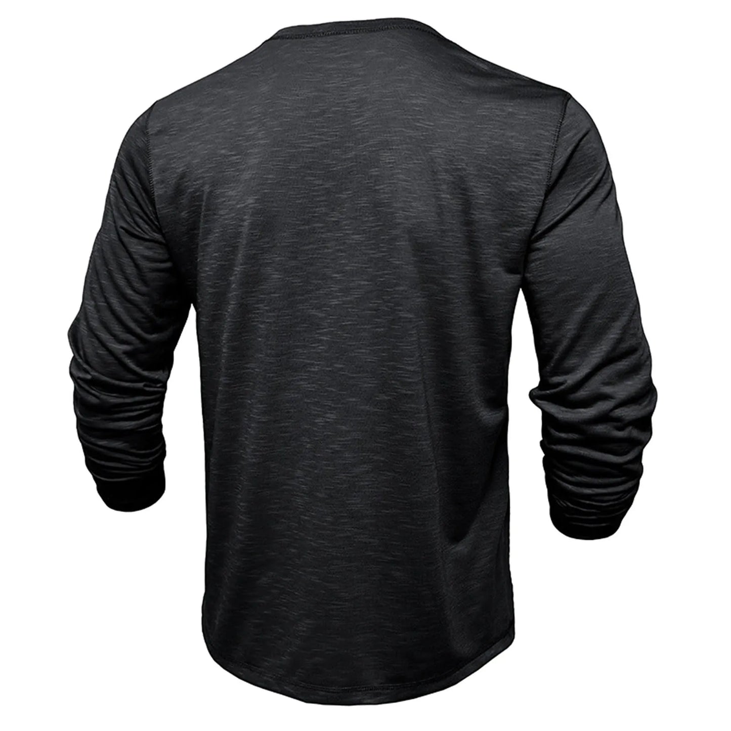 Mens Slub Cotton Open Leg Shirt Breathable Long Sleeve Mens Tshirt Top  Half Button Lightweight Large Shirts For Men