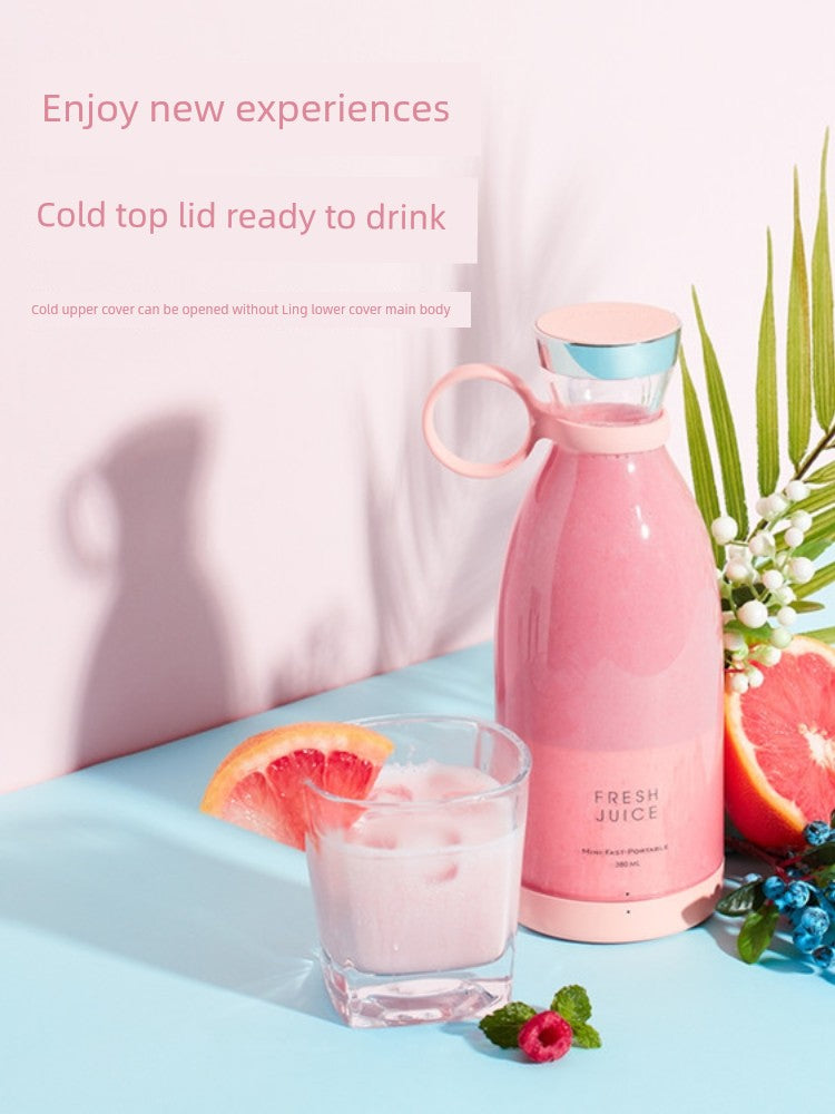 Portable Juicer Cup 2025 New Arrival Small Portable Automatic Fruit Juicer Good-looking Weight Loss Juice Cup