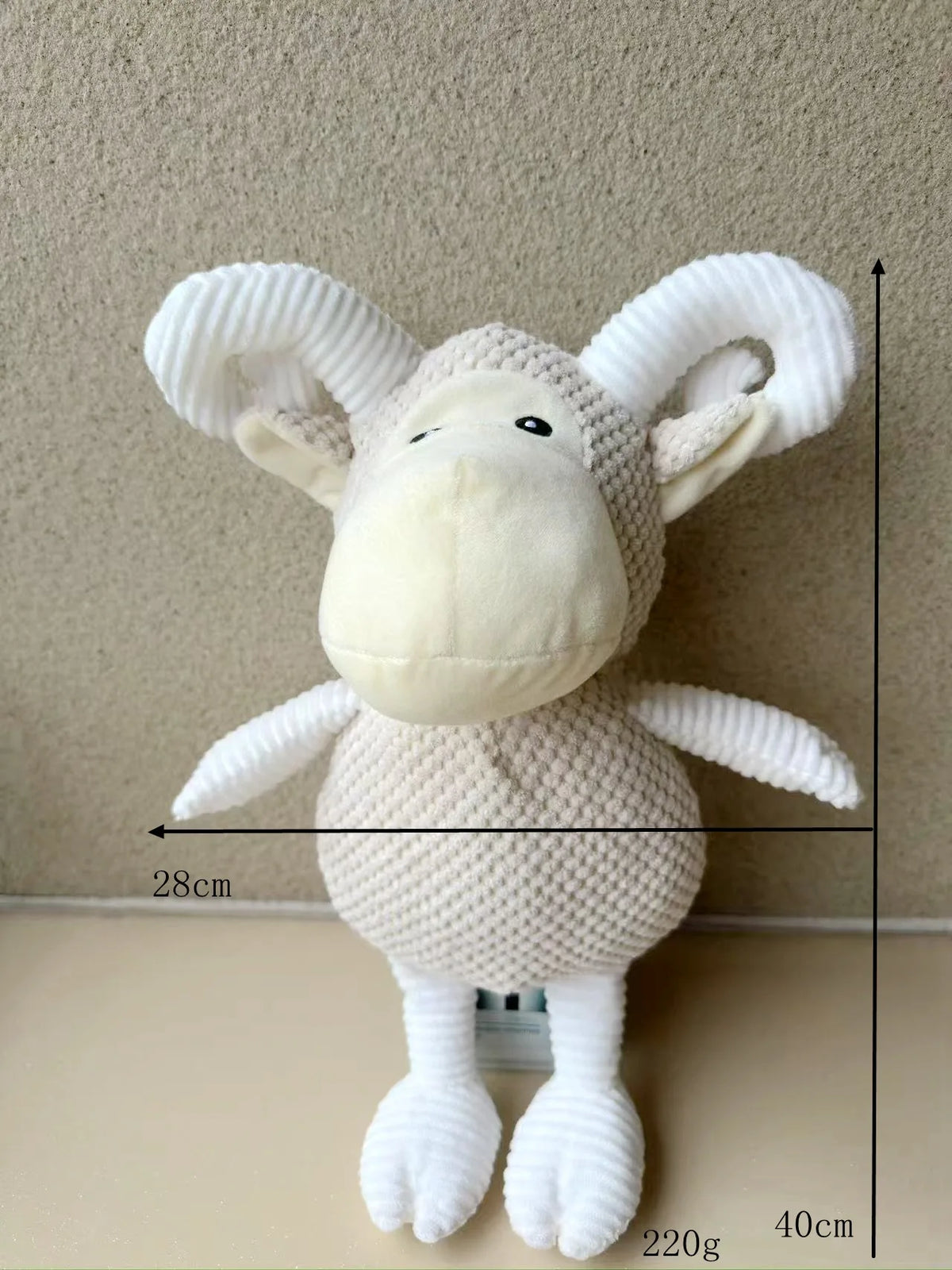 Pet Toy for Dogs, Plush Chew Toy with Sound, Large Animal Design, New Dog Toy for Medium and Large Dogs
