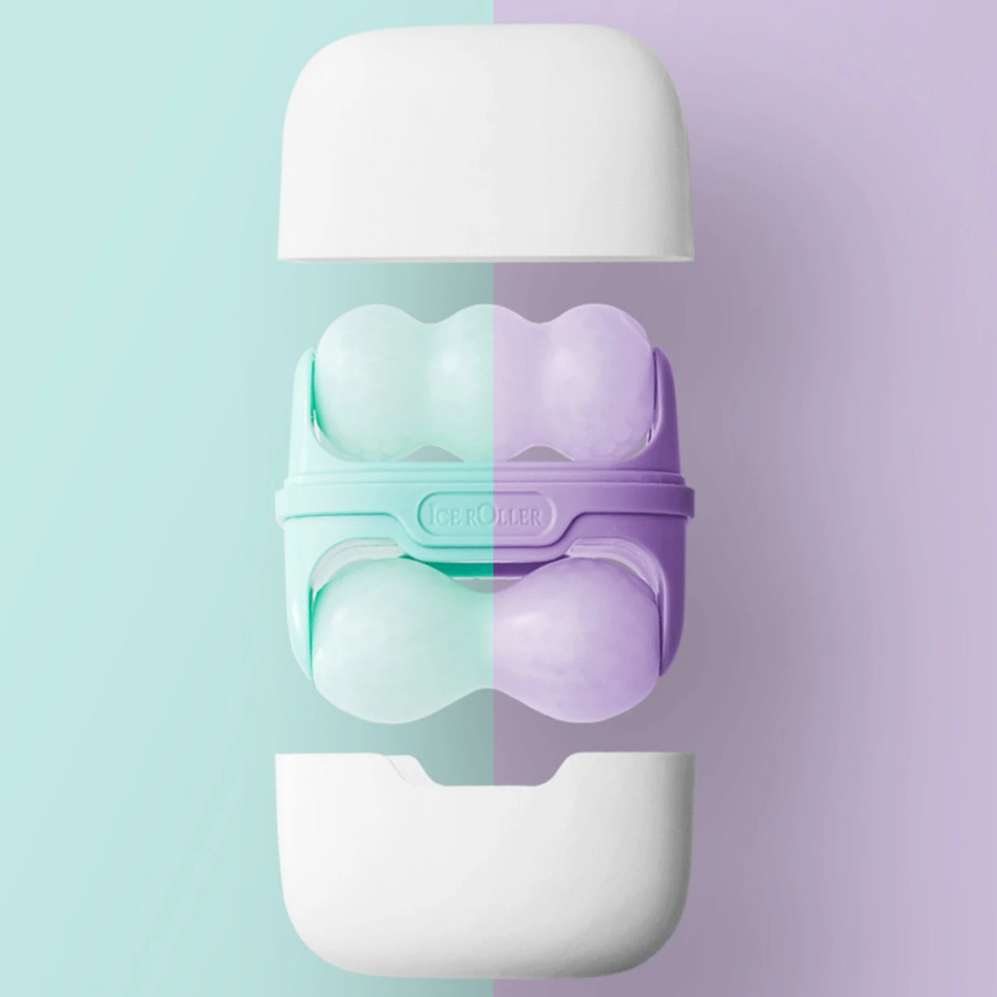 Face Ice Roller Skin Care Tools Double Head Cooling Therapy Skin Massage Rollers Face Skin Care Tools for Girls Woman care