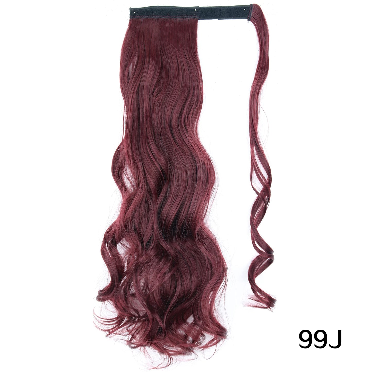 MERISIHAIR Synthetic 22 34 inches Long Straight Ponytail Extensions Heat Resisting Ponytail Brown Blonde Hair Women