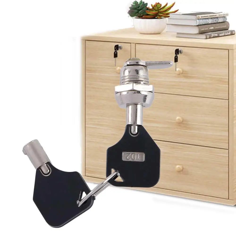 Tubular High Quality 16-30mm For Cupboard Door Cabinet W/2 Mailbox Lock Cam Lock Drawer Locker Home Hardware