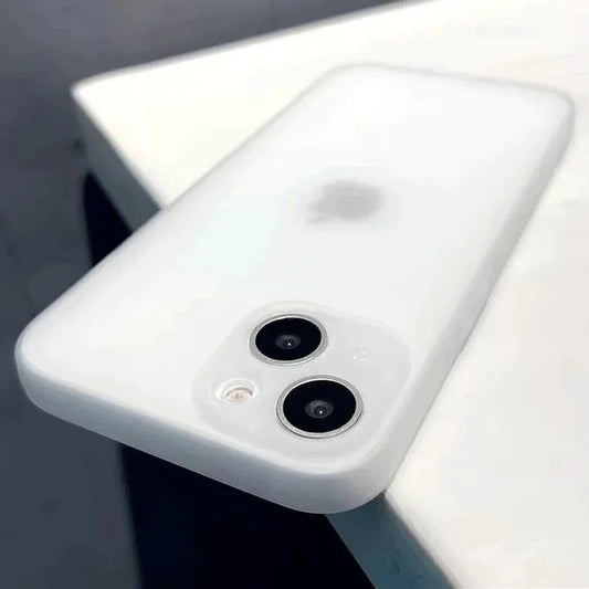 Soft Utrathin Matte Phone Case For iPhone 11 12 13 14 15 Pro Max X Xs Max XR 7 8 Plus Mini Transparent Bumper Cases Cover