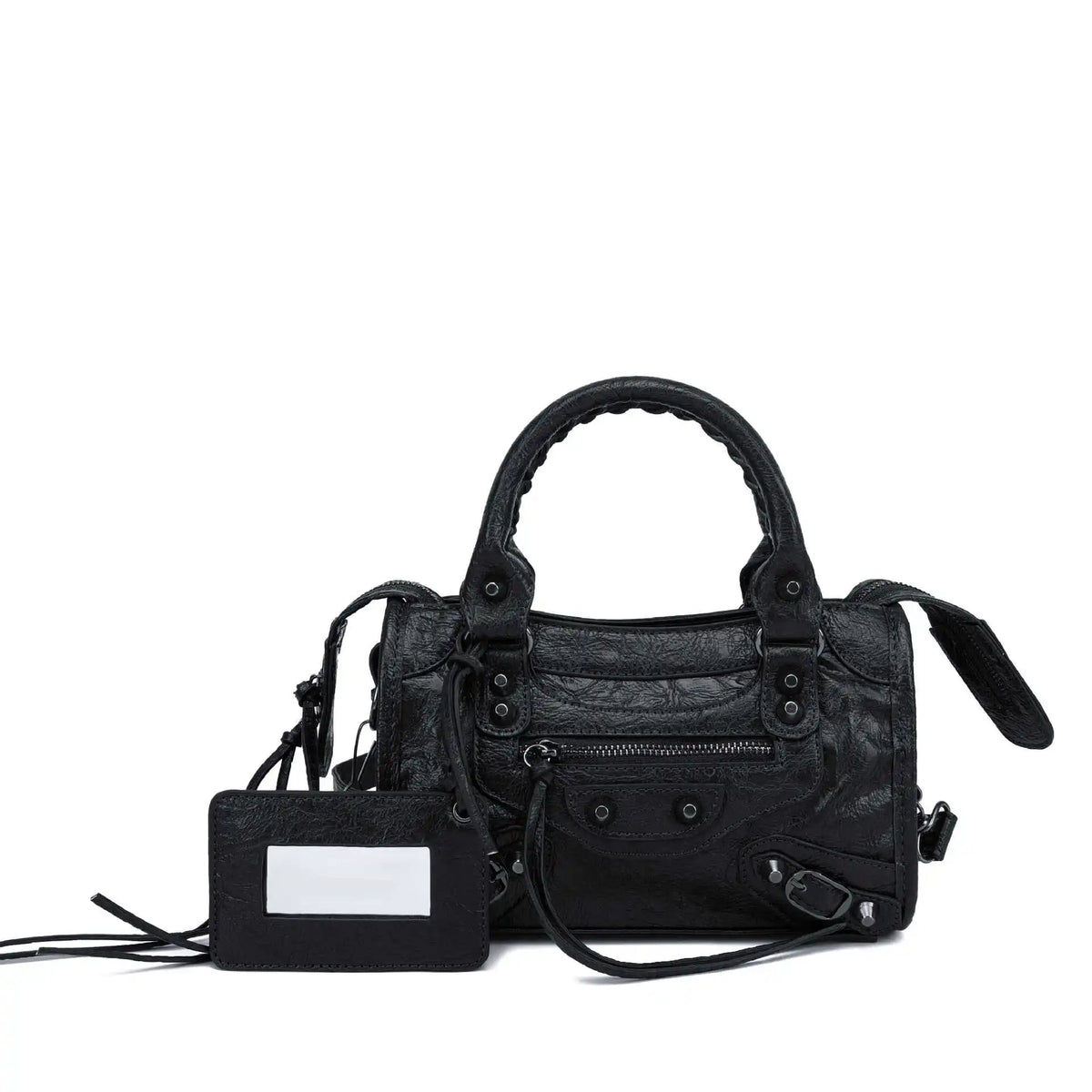 Luxury Designer City Motorcycle Shoulder Tote Bag for Women Large Capacity Autumn Winter Handbag Crossbody Stylish Women's Bag
