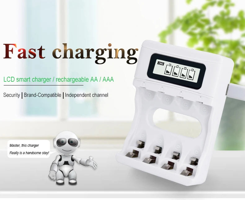 PALO 1.2V AA Rechargeable Batteries 3000mAh aa Ni-MH 100% Original High Capacity Current AA Battery Rechargeble For Camera Toys