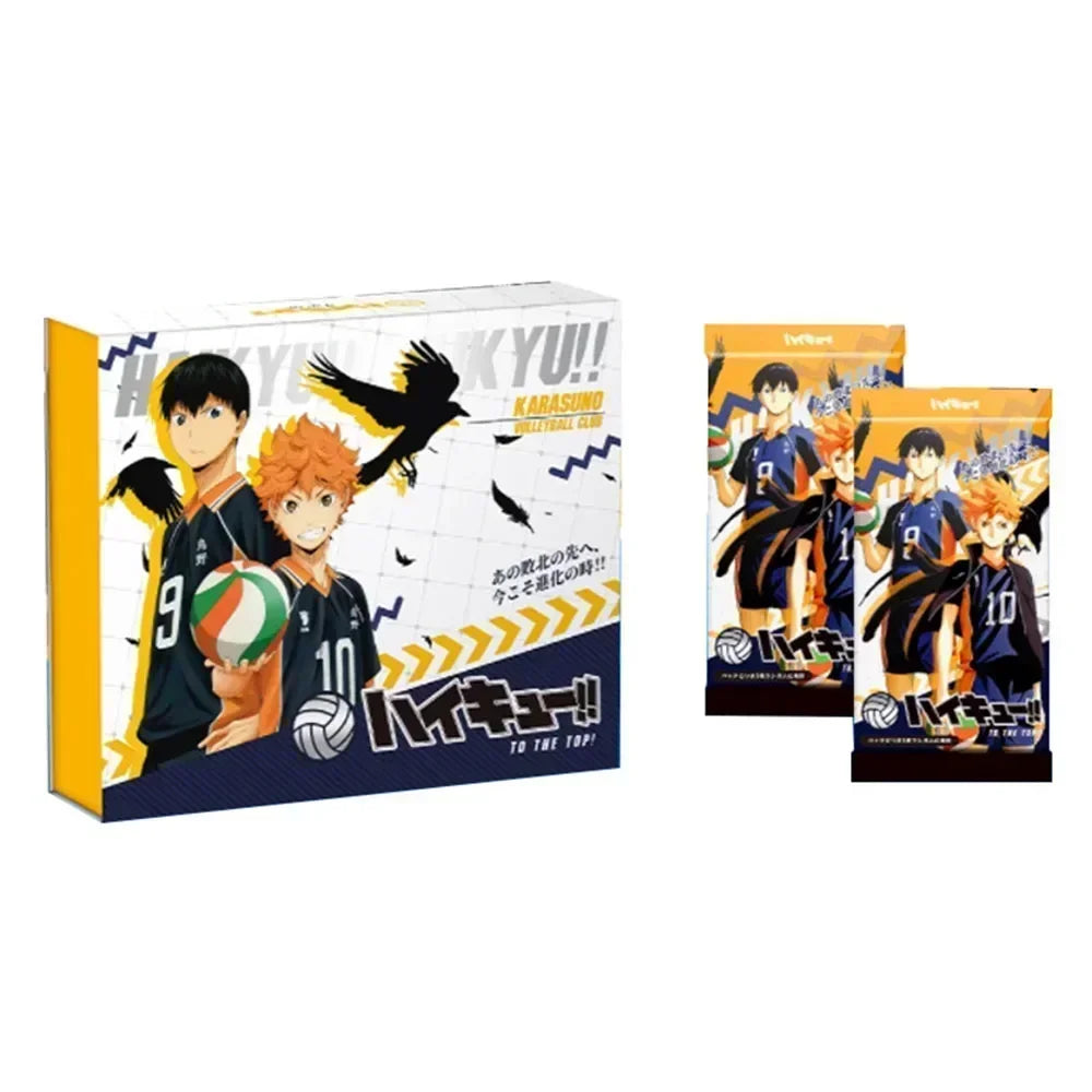 Haikyuu CardsThe Junkyard Showdown Is Coming Hotly with A Passionate Opening Classic Collectible Card Toys and Gifts