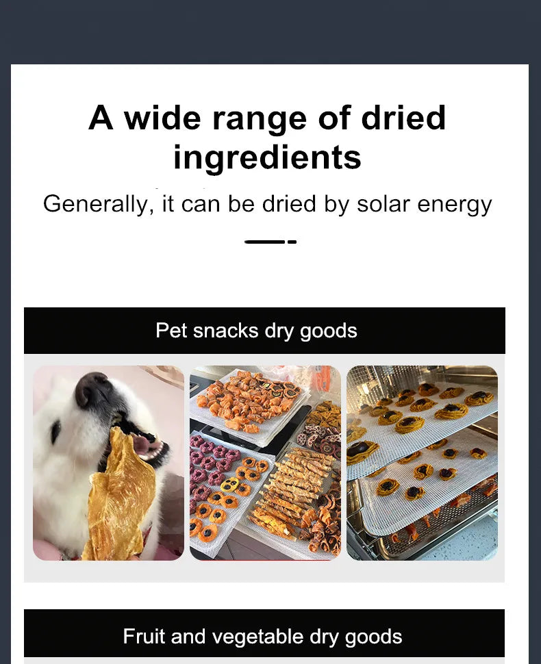 14 Trays Food Dehydrator Fruit dryer Stainless Steel Machine  1200W Household Vegetables Fruit Dryer with Digital Timer for Home