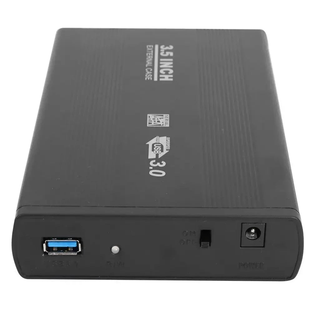 3.5 inch SATA to USB3.0 USB 2.0 HDD Box SSD Case Hard Disk Case External Hard Drive Enclosure Box