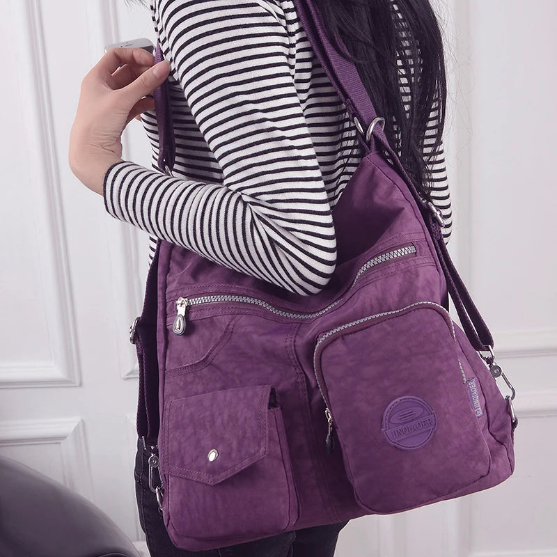 Luxury Handbags Women Bags Designer Waterproof Bylon Cloth Crossbody Bags for Women 2026 Large Capacity Lady Shoulder Bag Tote